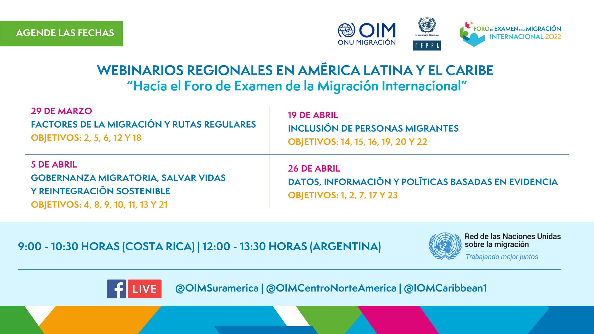 OIM_FEMI_Diálogos regionales_SPA_Twitter Post Fechas-01