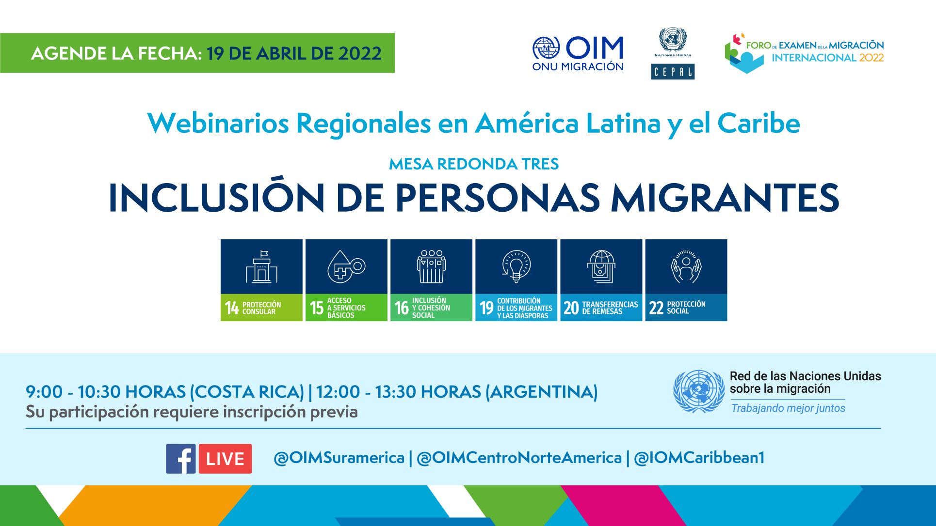 OIM_FEMI_Diálogos regionales_SPA_Twitter Post webinario 3-00